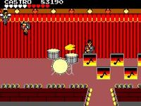 une photo d'Ã©cran de Gangster Town sur Sega Master System